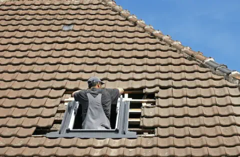 Pose de velux à Genouillé